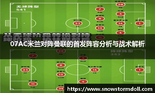 07AC米兰对阵曼联的首发阵容分析与战术解析